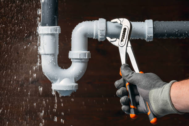 Professional Water Line Repair technician working in Grandview, MO
